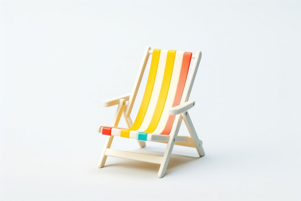 Chair furniture toy white background. AI generated Image by rawpixel.