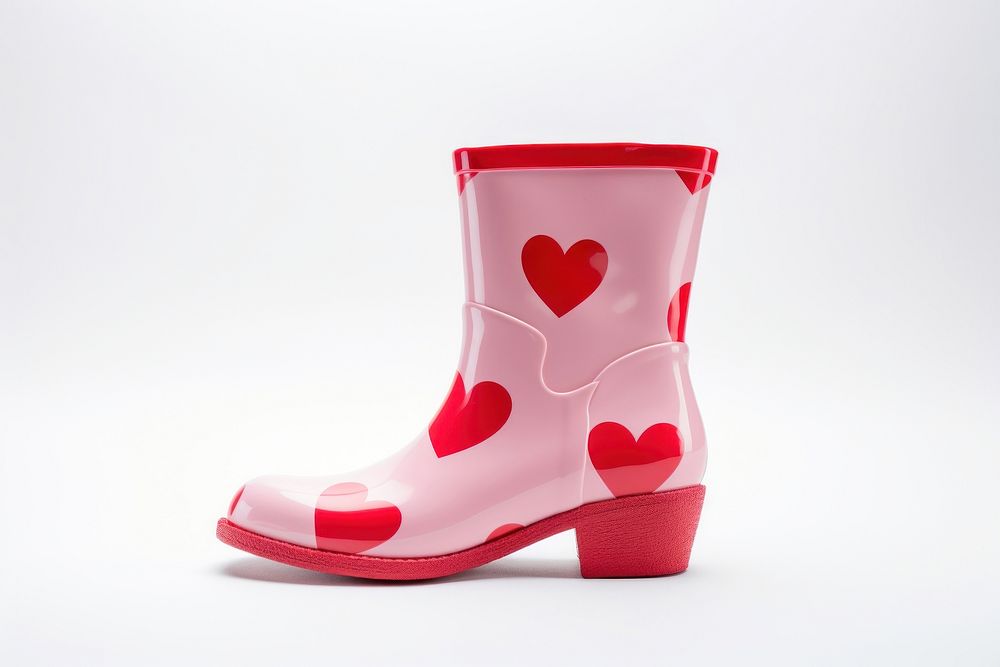 Footwear heart shoe pink. AI generated Image by rawpixel.