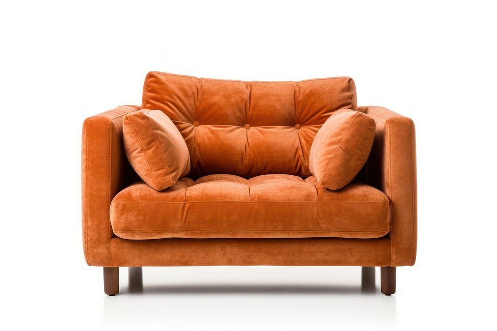 Furniture armchair cushion sofa. AI generated Image by rawpixel.