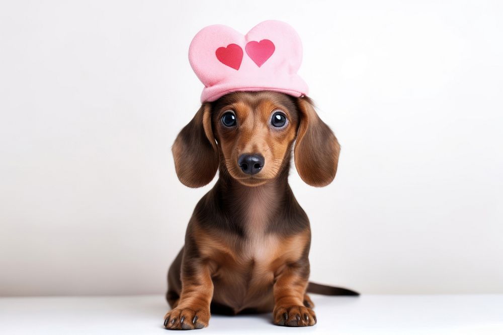 Dog dachshund animal mammal. AI generated Image by rawpixel.