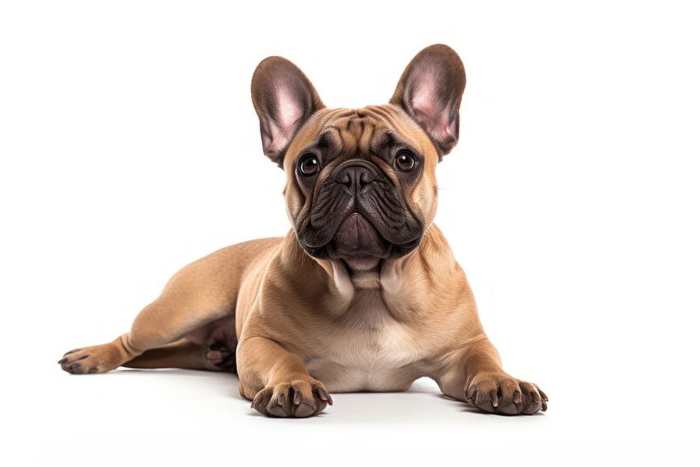 Pet bulldog animal mammal. AI generated Image by rawpixel.