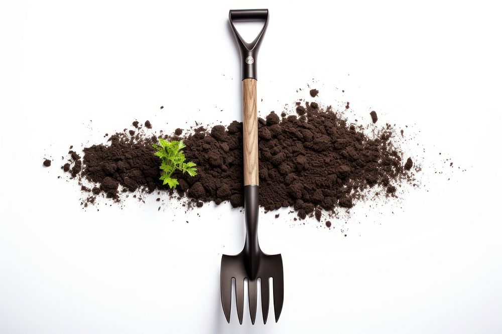 Gardening shovel plant soil. AI generated Image by rawpixel.