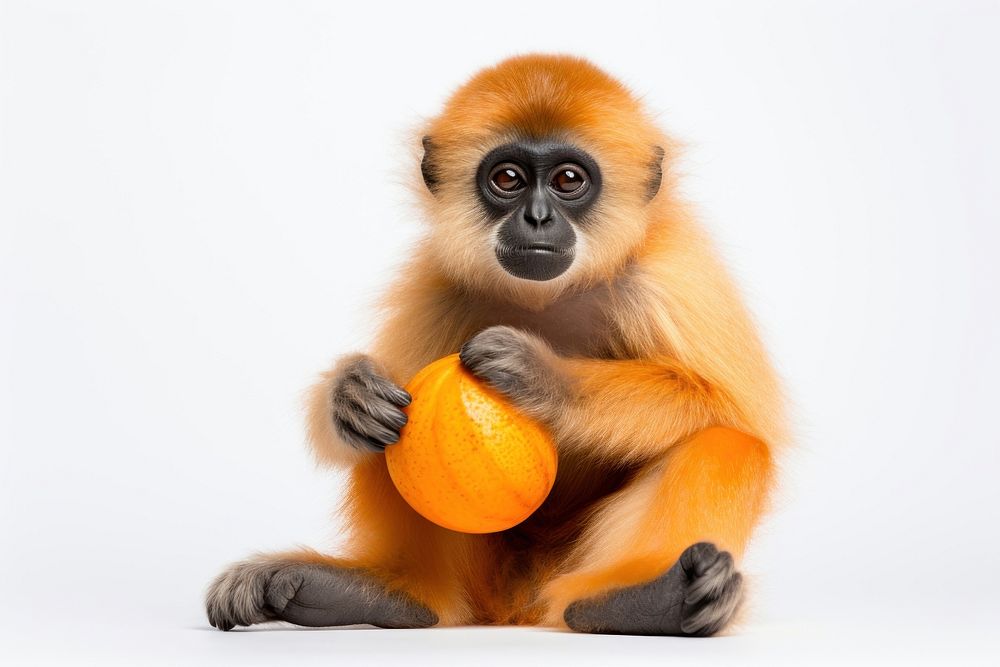 Monkey wildlife mammal animal. AI generated Image by rawpixel.