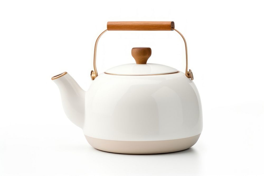 Teapot kettle white background container. AI generated Image by rawpixel.
