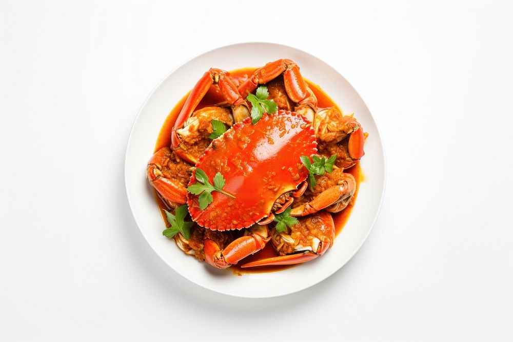 Food crab seafood lobster. AI generated Image by rawpixel.
