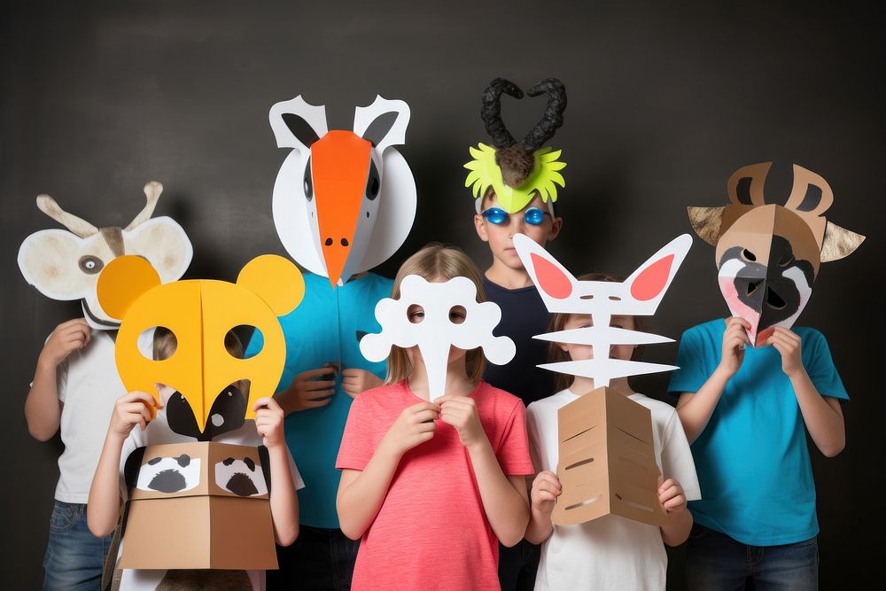Costume paper adult fun. AI generated Image by rawpixel.