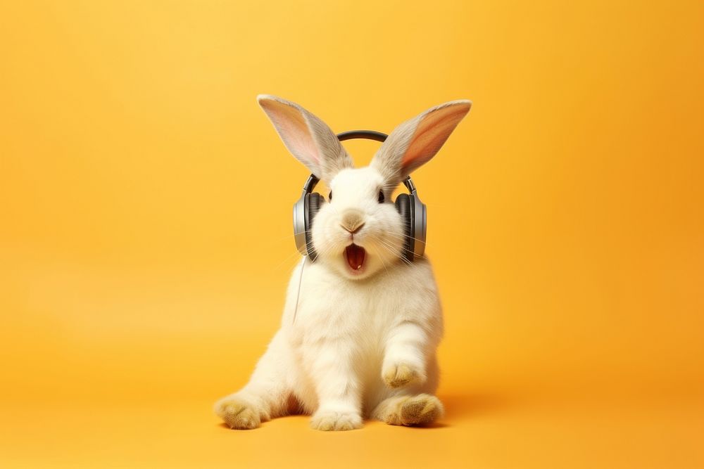 Mammal animal rabbit pet. 