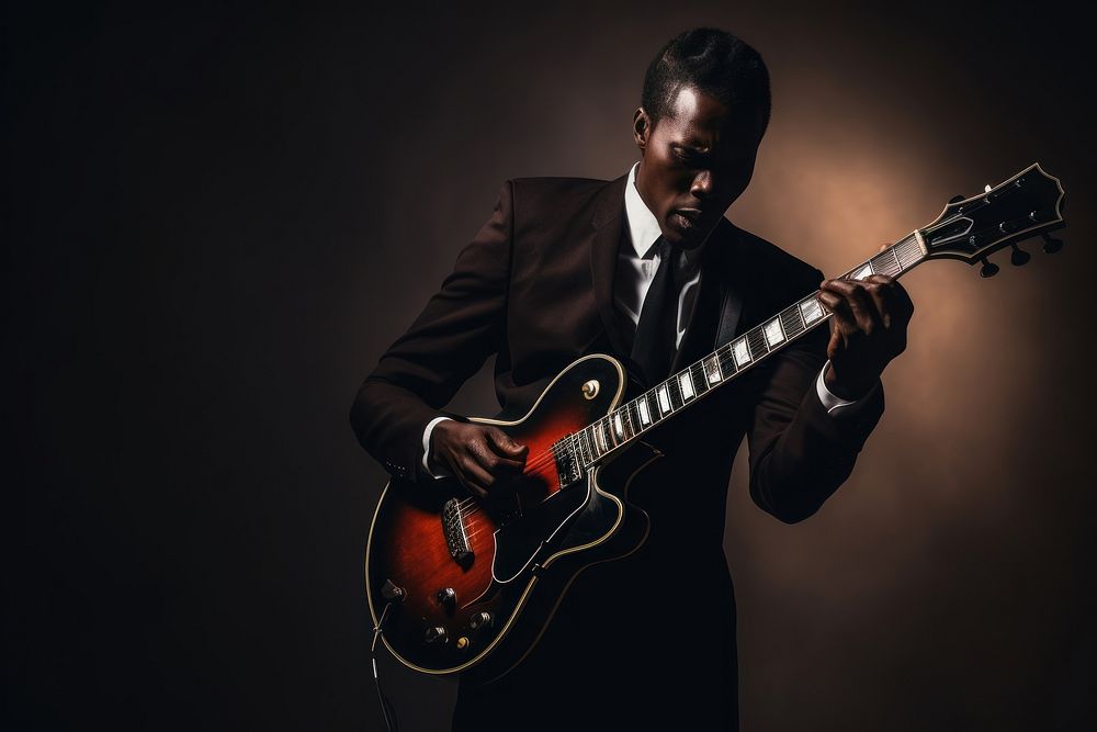 Musician recreation guitarist performer. AI generated Image by rawpixel.