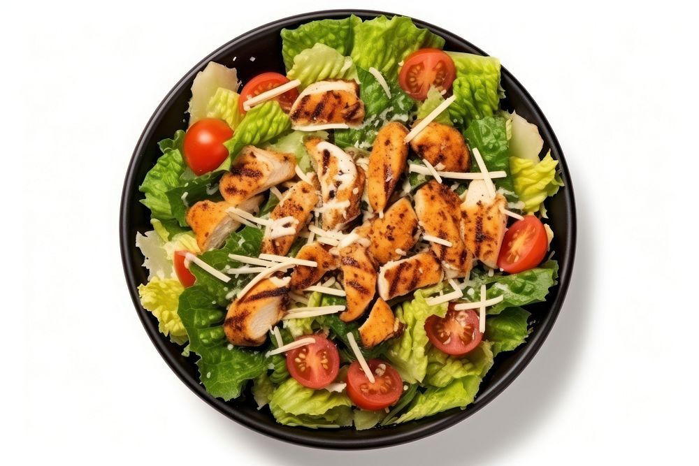 Salad plate food meal. AI generated Image by rawpixel.