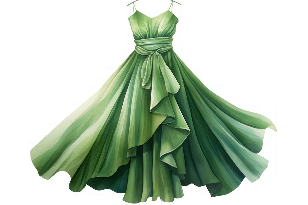Dress fashion gown quinceañera. AI generated Image by rawpixel.