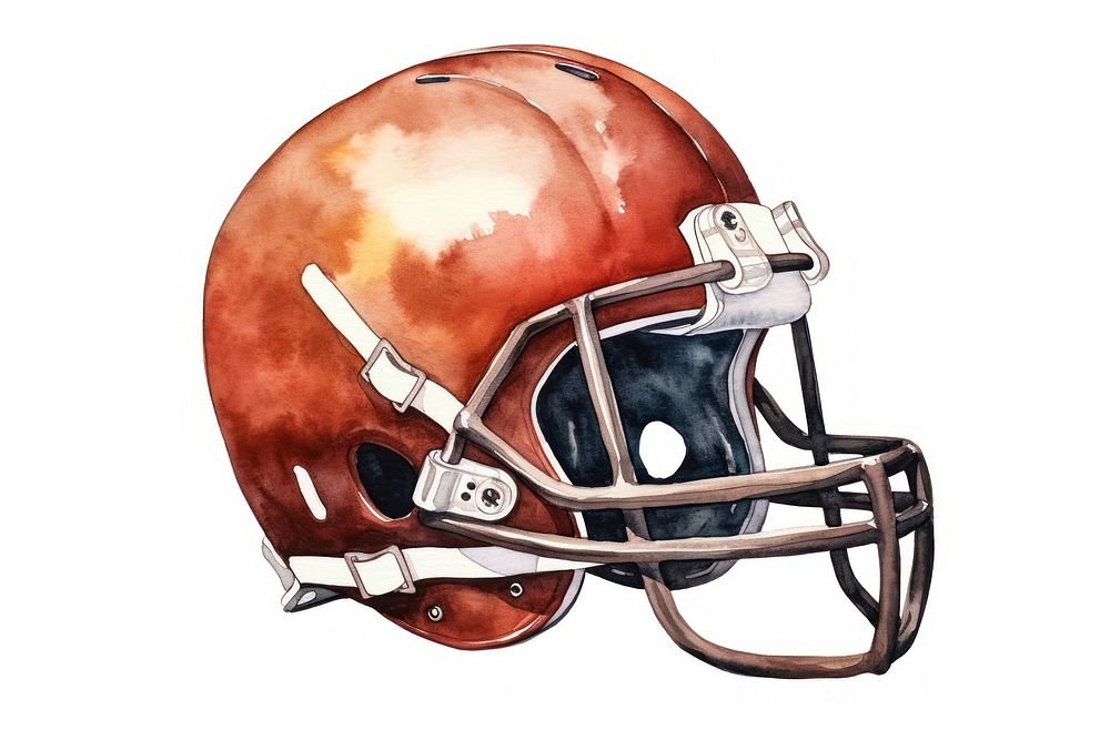 Football helmet sports american football. AI generated Image by rawpixel.