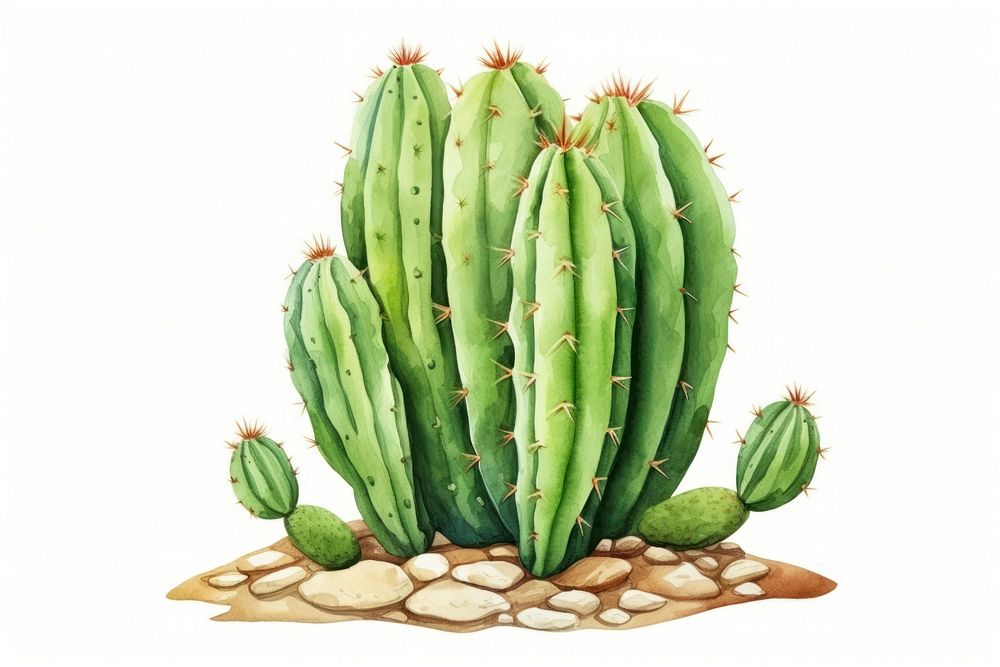 Cactus plant freshness nature. AI generated Image by rawpixel.