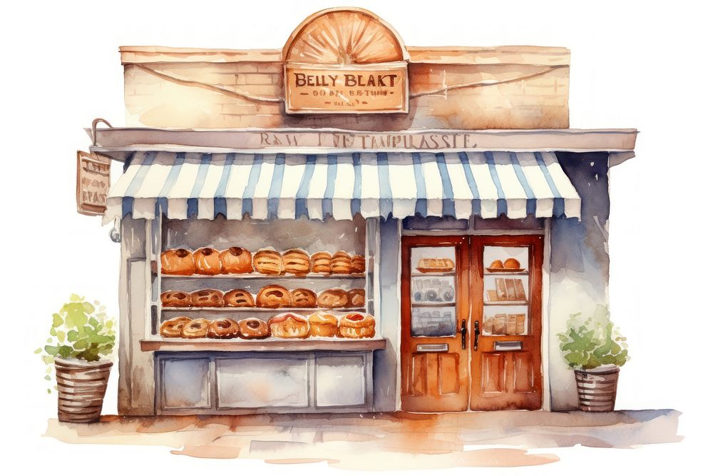 Bakery bread food small business. AI generated Image by rawpixel.