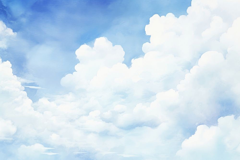 Cloud sky outdoors nature. AI generated Image by rawpixel.