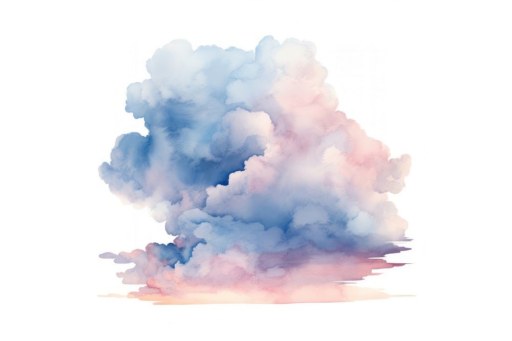Cloud sky nature smoke. AI generated Image by rawpixel.