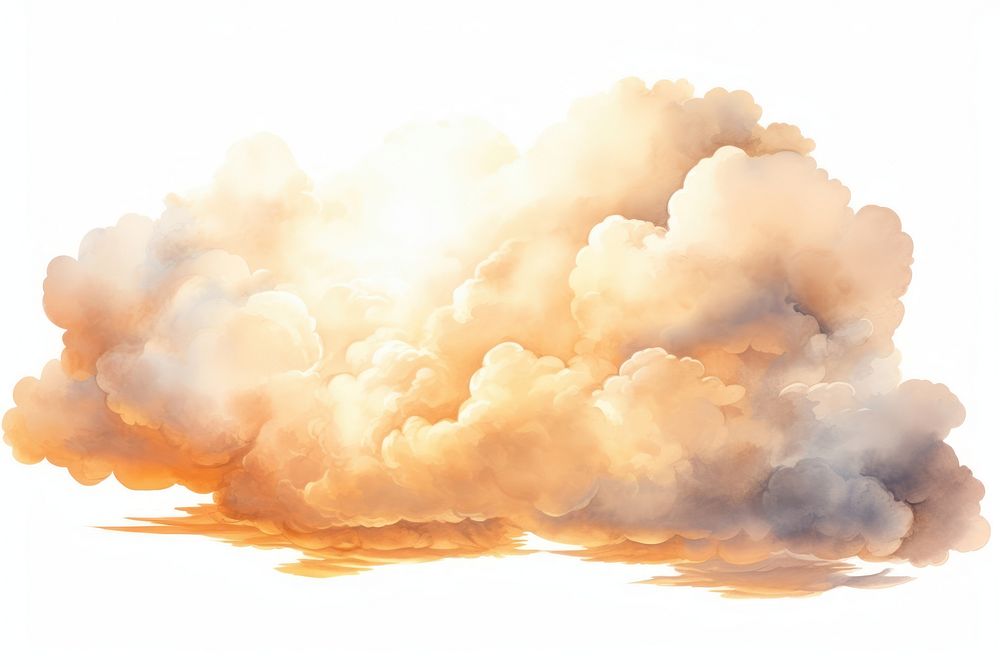 Cloud sky outdoors smoke. AI generated Image by rawpixel.