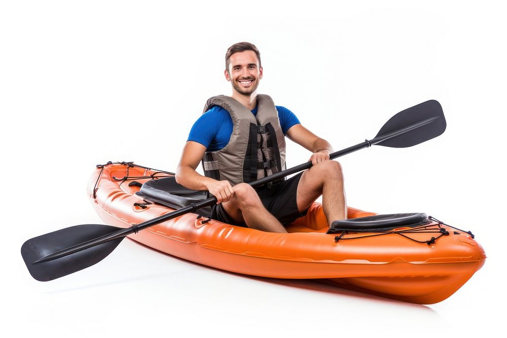 Kayak lifejacket vehicle sitting. AI generated Image by rawpixel.