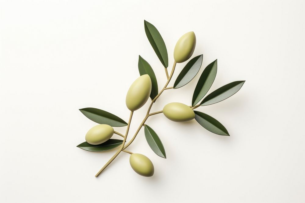 Plant olive leaf food. AI generated Image by rawpixel.