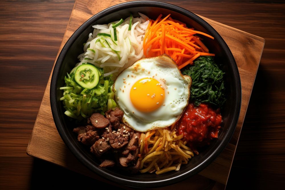 Food noodle table meal. AI generated Image by rawpixel.