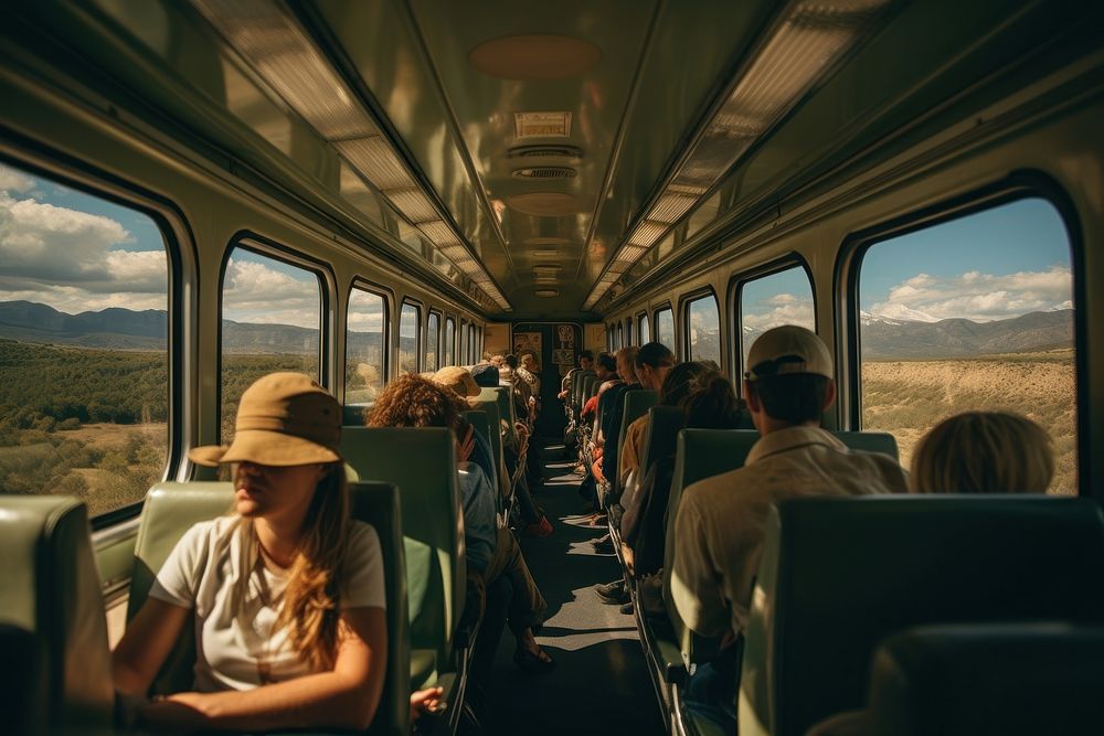 Vehicle travel train adult. AI generated Image by rawpixel.