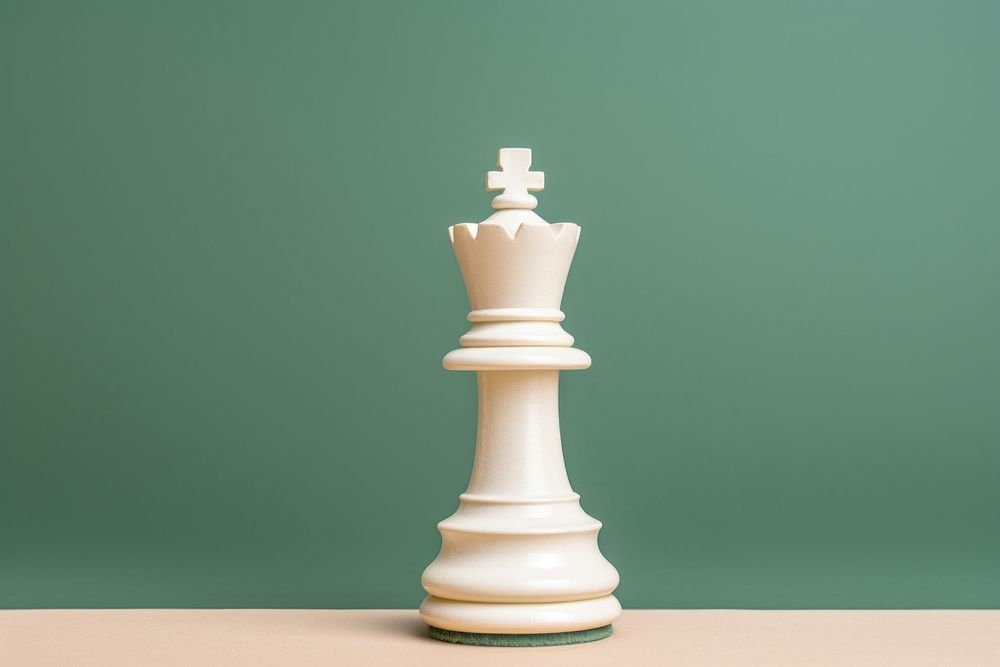 Chess game intelligence chess piece. AI generated Image by rawpixel.
