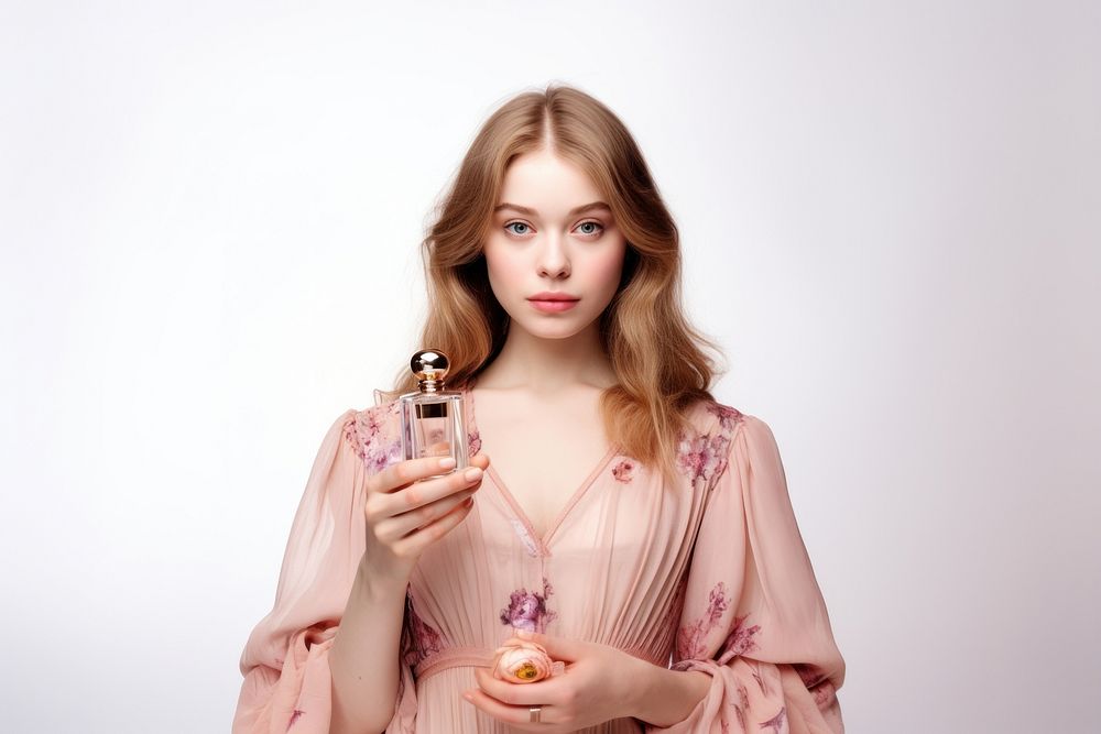 Perfume bottle cosmetics portrait. AI generated Image by rawpixel.