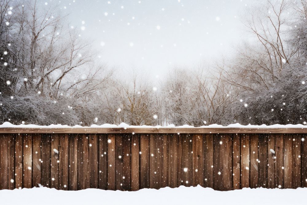 Snow blizzard outdoors winter. AI generated Image by rawpixel.