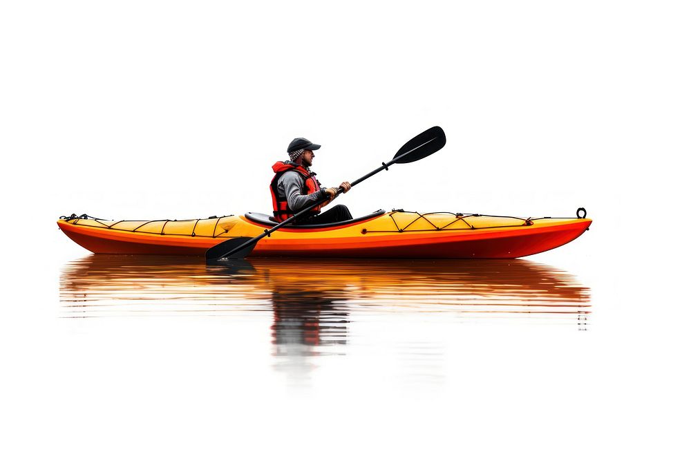 Kayaking recreation vehicle sports. AI generated Image by rawpixel.