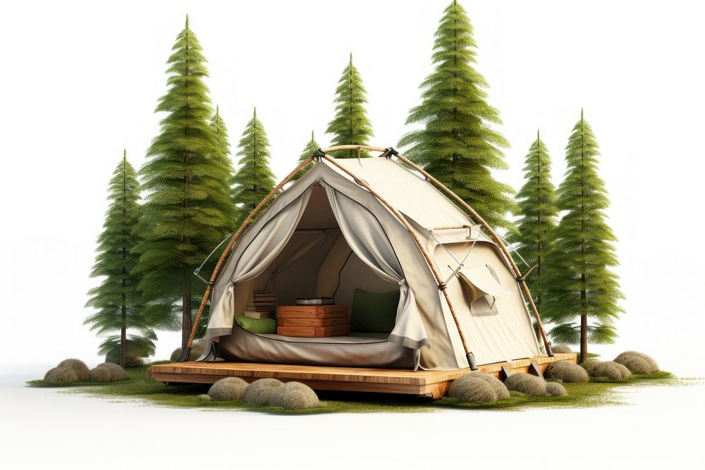 Tent architecture outdoors camping. AI generated Image by rawpixel.