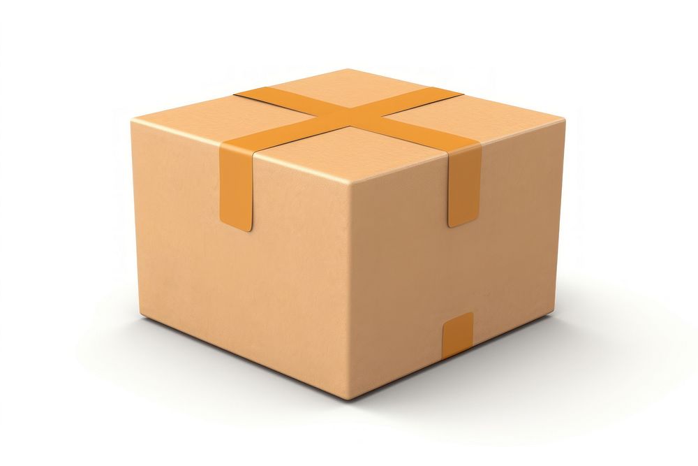 Box cardboard shipping carton. 