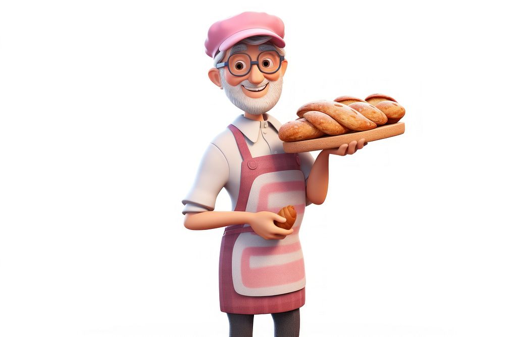 Bread baker food bratwurst. AI generated Image by rawpixel.