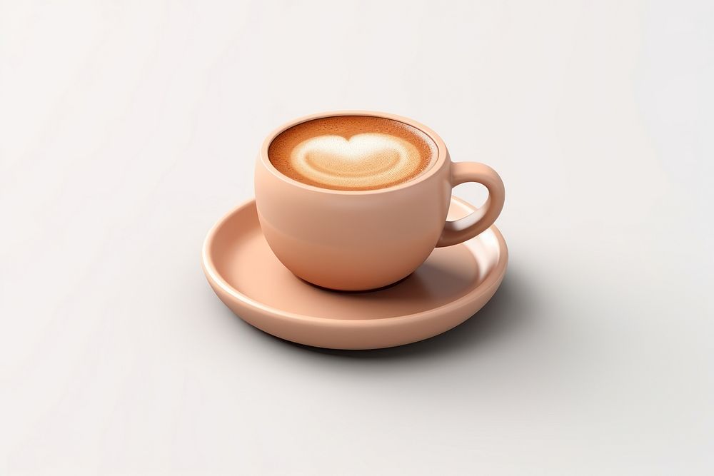 Coffee saucer drink cup. AI generated Image by rawpixel.