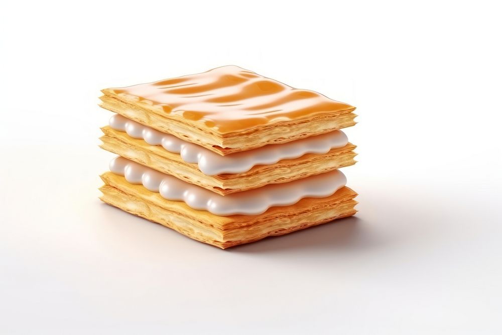 Dessert pastry food white background. AI generated Image by rawpixel.