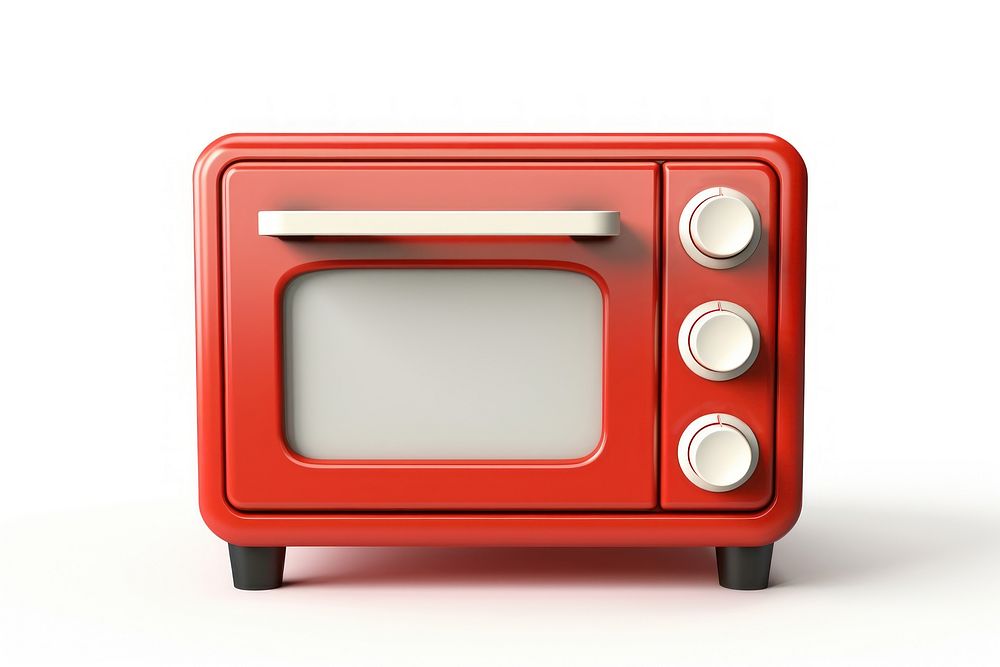 Oven appliance white background electronics. AI generated Image by rawpixel.