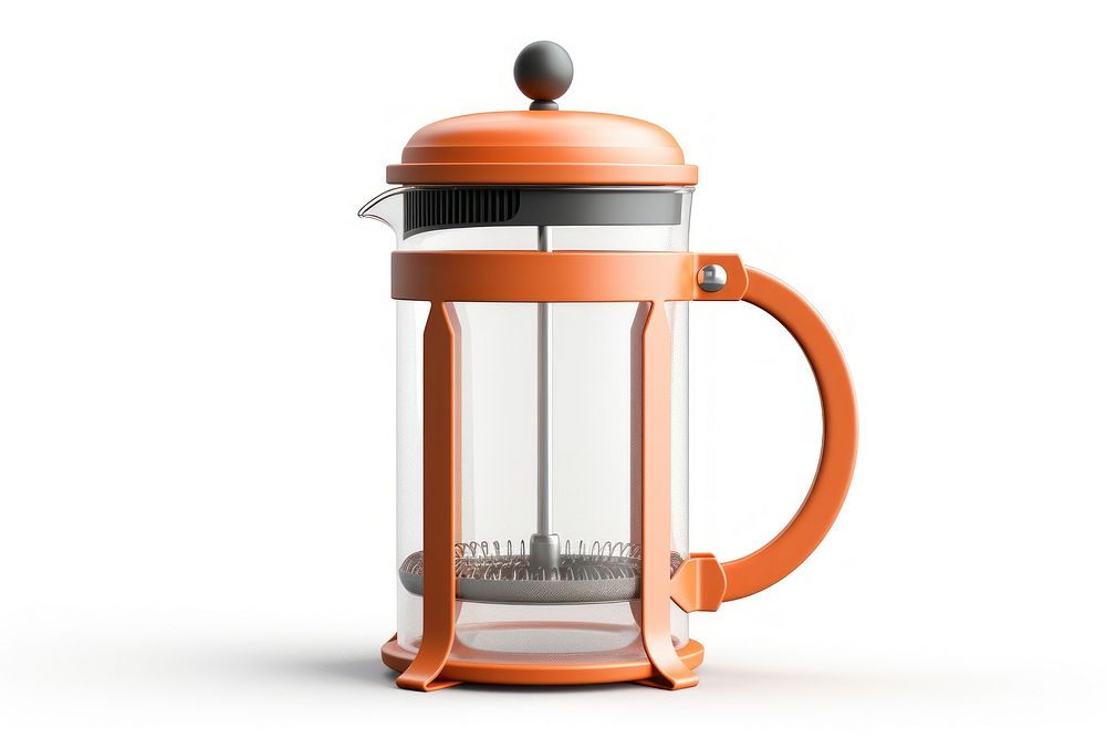 Coffee white background coffeemaker refreshment. AI generated Image by rawpixel.