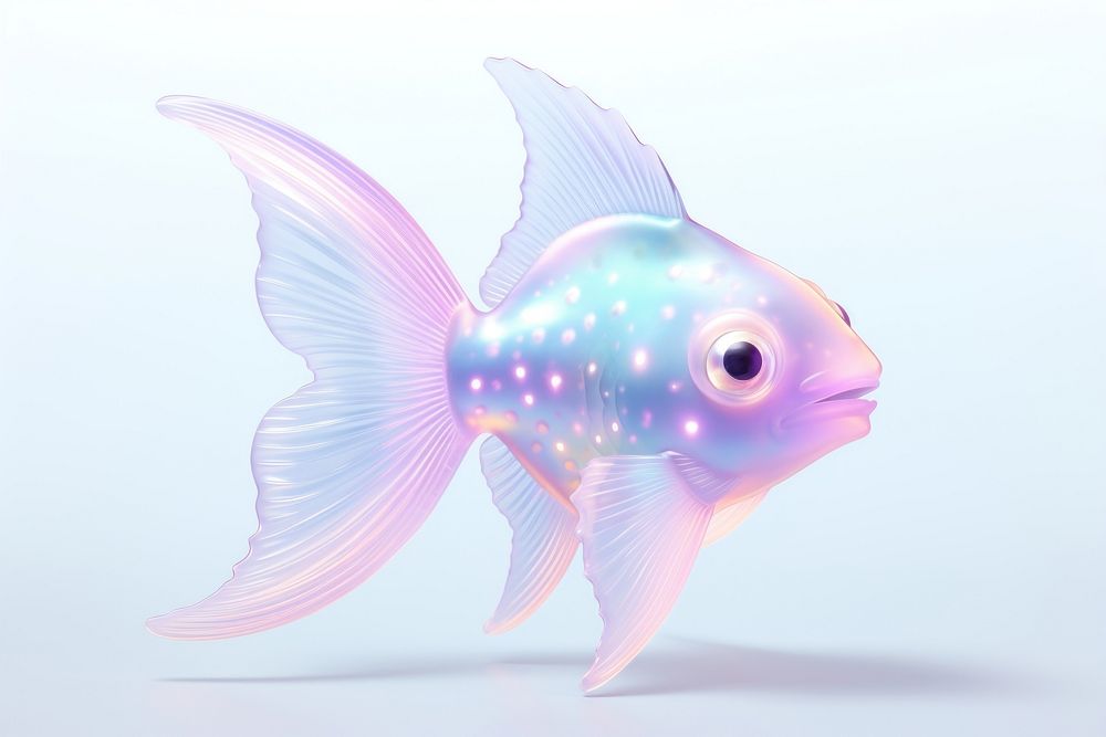 Fish cartoon animal pomacentridae. AI generated Image by rawpixel.