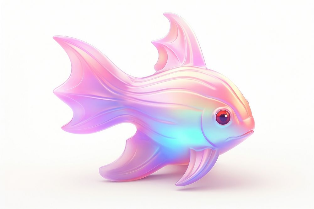 Fish goldfish cartoon animal. AI generated Image by rawpixel.