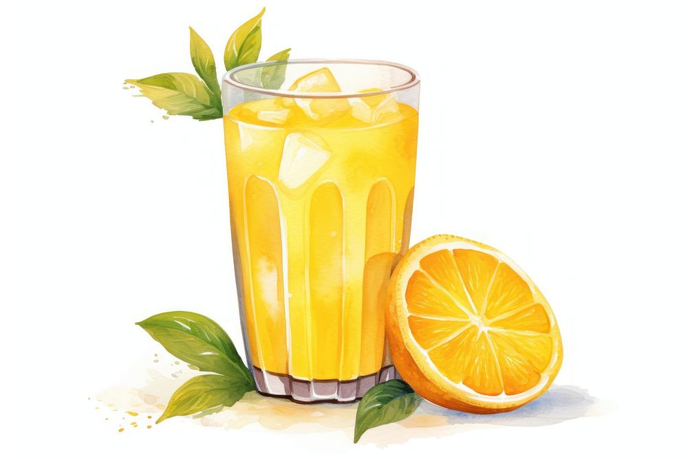 Juice orange drink fruit. AI generated Image by rawpixel.