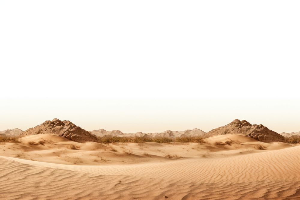 Desert outdoors nature sand. AI generated Image by rawpixel.