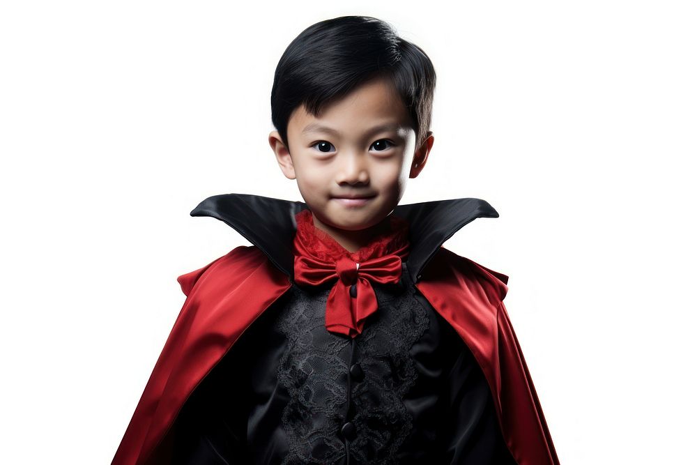 Portrait costume photo white background. AI generated Image by rawpixel.