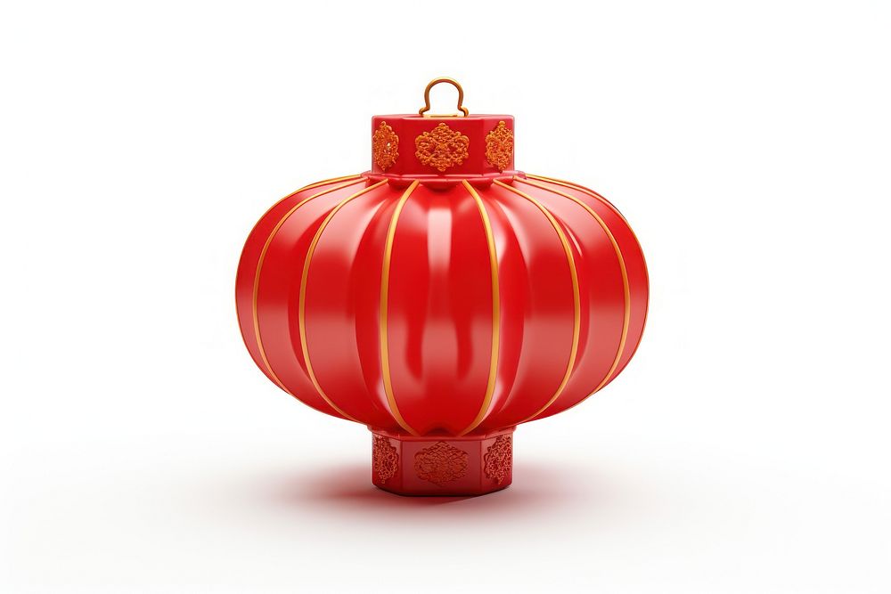 Lantern white background chinese lantern celebration. AI generated Image by rawpixel.