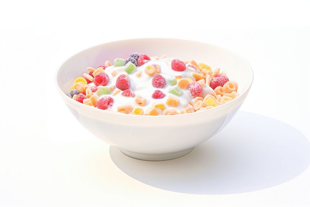 Bowl dessert cereal food. AI generated Image by rawpixel.