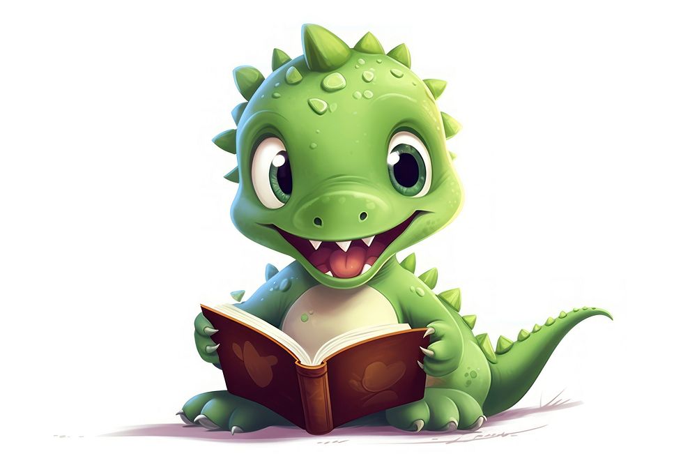 Dinosaur book toy representation. AI generated Image by rawpixel.