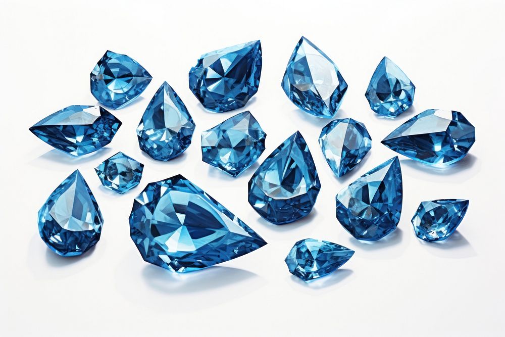 Gemstone jewelry crystal diamond. AI generated Image by rawpixel.