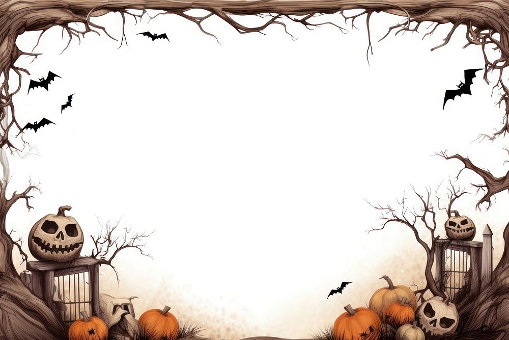 Halloween backgrounds jack-o'-lantern celebration. AI generated Image by rawpixel.