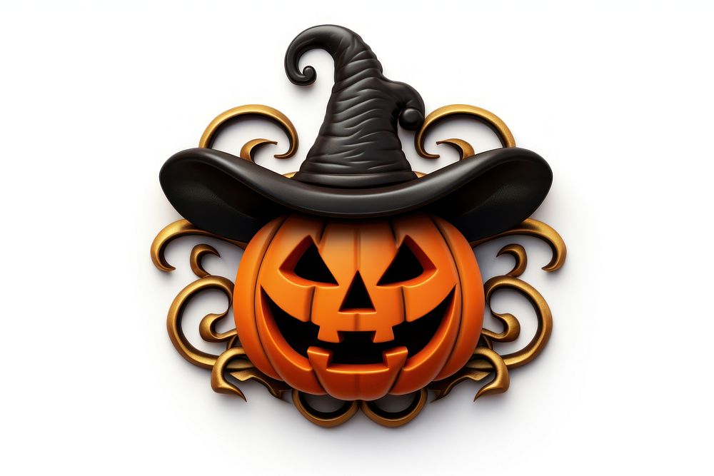Halloween anthropomorphic jack-o'-lantern representation. AI generated Image by rawpixel.