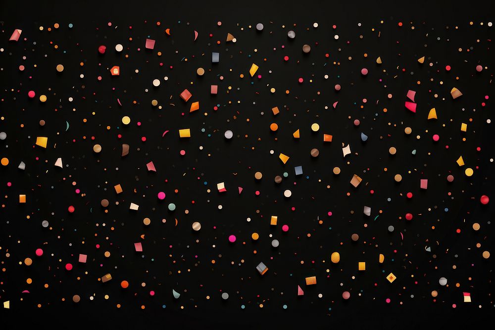 Confetti backgrounds black background constellation. 