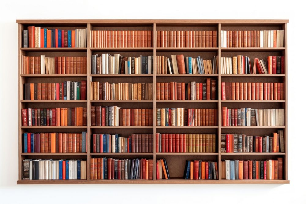 Bookshelf architecture backgrounds furniture. AI generated Image by rawpixel.