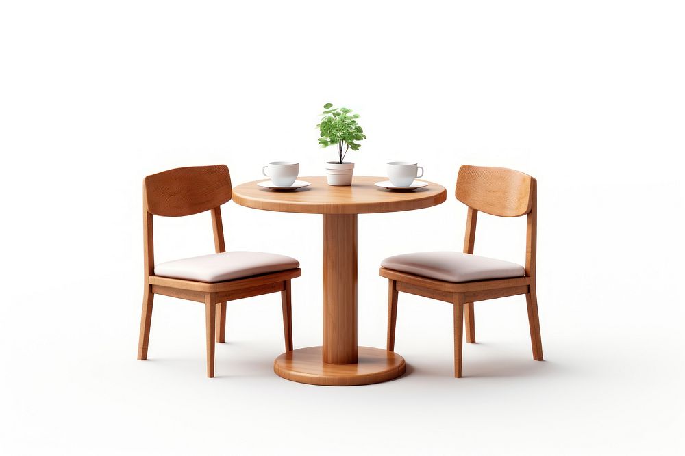 Table furniture chair cafe. AI generated Image by rawpixel.