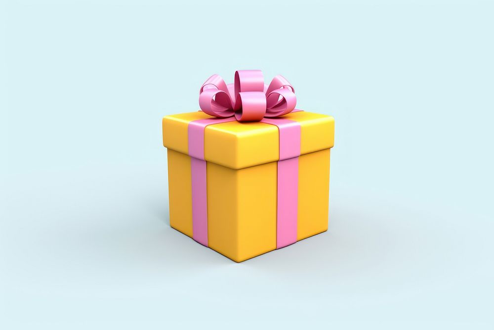 Box birthday present gift. AI generated Image by rawpixel.